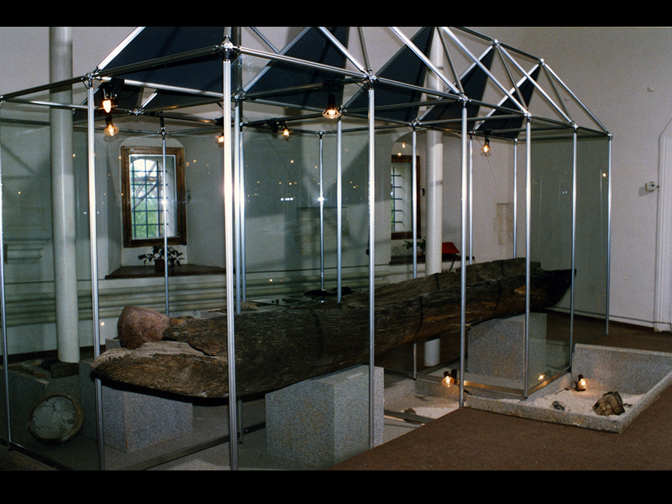 Выставка Две столицы. Дворец Олега. 1995 г. Фото М. Теущакова